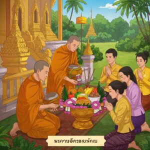 คำถวายสังฆทาน ต่อชะตาชีวิต