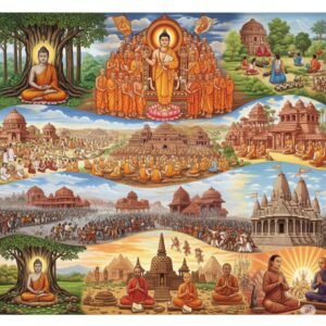 ไทม์ไลน์พระพุทธศาสนาในอินเดีย