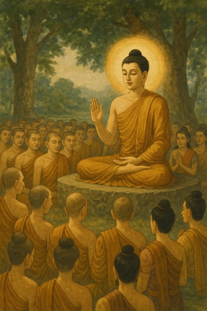 พระพุทธเจ้าทรงใช้ภาษาอะไรแสดงพระธรรมเทศนา