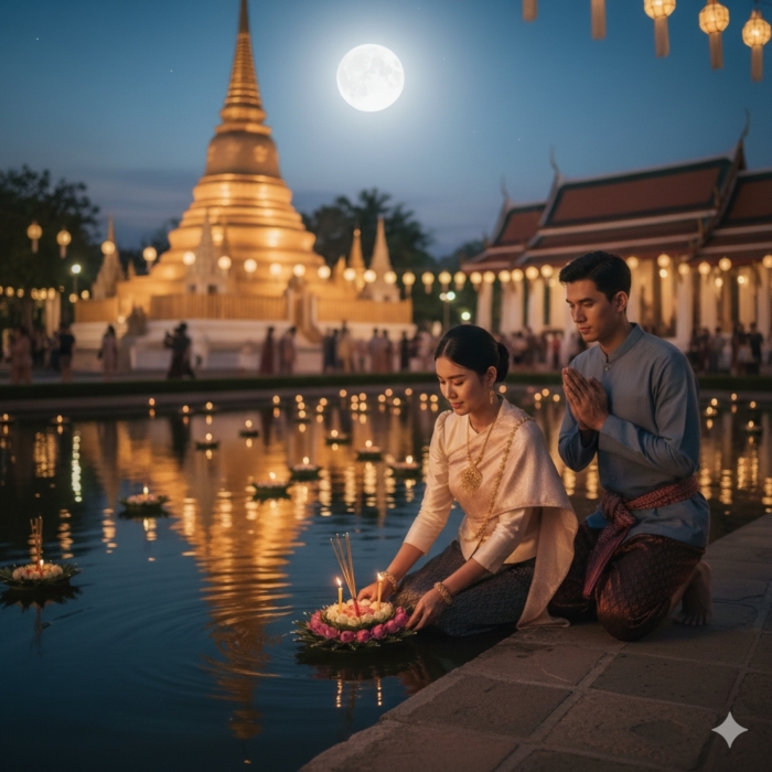 วันลอยกระทง: ส่องสว่างนำทางใจด้วยหลักธรรมแห่งพุทธะ