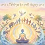 ไขรหัสคำอธิษฐาน "May you and all beings be well, happy, and at peace"