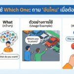 หลักการใช้ Which One: ถาม "อันไหน" เมื่อต้องเลือก (ฉบับเข้าใจง่าย)