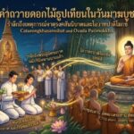 คำถวายดอกไม้ธูปเทียนในวันมาฆบูชา: รำลึกถึงเหตุการณ์จาตุรงคสันนิบาตและโอวาทปาติโมกข์