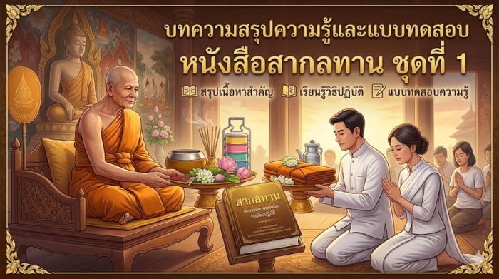 บทความสรุปความรู้และแบบทดสอบ หนังสือสากลทาน